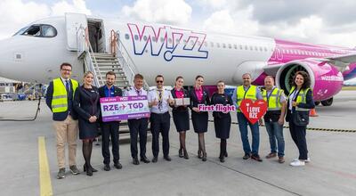Wizz Air uruchomił loty na trasie Rzeszów-Jasionka - Podgorica