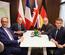 Od lewej kanclerz Niemiec Friedrich Merz, premier Polski Donald Tusk, premier Wielkiej Brytanii Keir Starmer i prezydent Francji Emmanuel Macron. Fot. Kancelaria Premiera