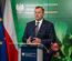 Minister Stefan Krajewski zwraca się do dziennikarzy (fot. MRiRW)
