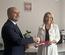 Od lewej dyrektor oddziału BGK w Rzeszowie Konrad Skomra i wiceprezydent Krosna Miranda Trojanowska. Fot. krosno.pl