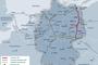OPAL na mapie sieci niemieckich gazociągów. Źródło: OPAL Gastransport GmbH & Co. KG