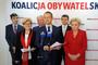 Od lwej Marcin Jurzysta, Teresa Kubas-Hul, Józef Gdański, Zdzisłąw Gawlik, Tadeusz Urban i Krystyna Skowrońska. Fot. Adam Cyło