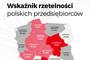 Firmy z kt&oacute;rych wojew&oacute;dztw są najbardziej rzetelne w płatnościach? Podkarpackie na tle kraju