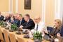 Poseł Adam Dziedzic na obradach klubu PSL