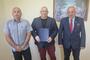 Od lewej: Mariusz Kołodziej, Andrzej Paniw i Piotr Pilch