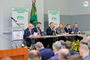 Podczas walnego zjazdu delegatów PSL w Boguchwale. Od lewej Adam Dziedzic, Władysław Kosiniak-Kamysz, Wiesław Lada, Zbigniew Micał, Jakub Stefaniak i Tomasz Lorenc