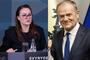 Julia Swyrydenko i Donald Tusk. Fot. Facebook