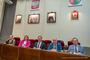 Zarząd województwa podkarpackiego. Pd lewej Małgorzata Jarosińska-Jedynak, Anna Huk, Karol Ożóg, Piotr Pilch i Władysław Ortyl. Fot. Sebastian Stankiewicz
