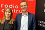 Beata Piotrowska i Mariusz Ruszel w Radiu Centrum. Fot. Radiu Centrum 