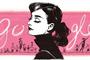 Audrey Hepburn w Google Doodle
