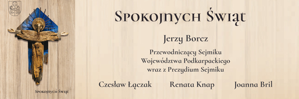 Życzenia przewodniczącego i prezydium sejmiku z okazji Wielkanocy 2026