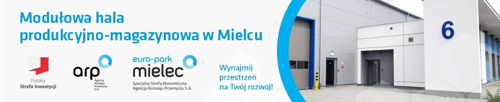 Modułowa hala produkcyjno-magazynowa w Mielcu na wynajem