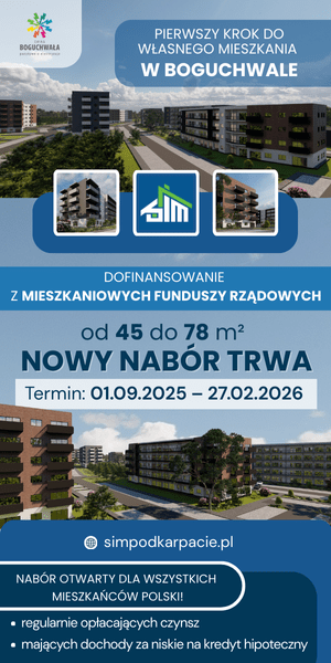 SIM Podkarpacie - trwa nabór na mieszkania z rządowym dofinansowaniem