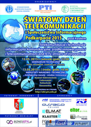 Światowy Dzień Telekomunikacji i Społeczeństwa Informacyjnego Podkarpacie 2015