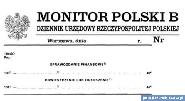 test Zmiany w zasadach publikacji gospodarczych