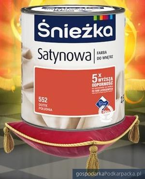 Śnieżka Satynowa &bdquo;Farbą Roku 2015&rdquo;