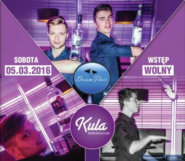 Pokaz barmański w Klubie Kula