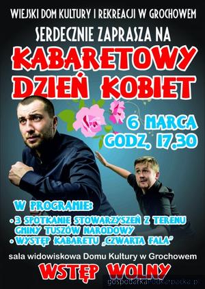 Kabaretowy Dzień Kobiet w Grochowem