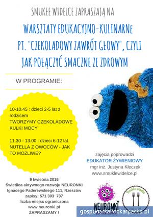 Warsztaty: Czekoladowy zawr&oacute;t głowy