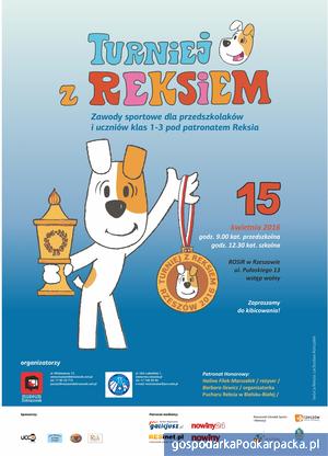 Turniej sportowy z Reksiem w Rzeszowie