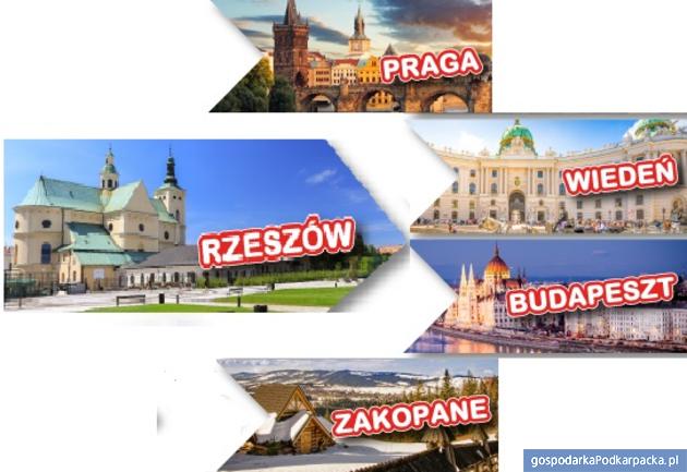 Z Rzeszowa do Pragi, Wiednia, Budapesztu i Zakopanego liniami PolskiBus