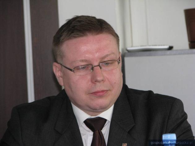 Naczelnik US w Strzyżowie Bogdan Szmigiel, fot. Adam Cyło