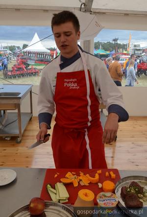 test Krzysztof Kowalski w finale Junior Culinary Cup