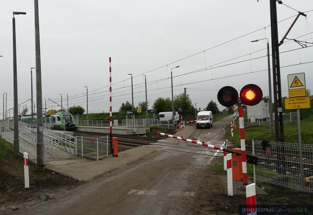 test Przejazd kolejowy w Walawie po remoncie