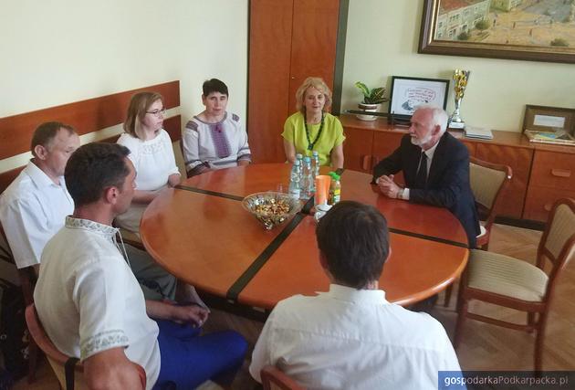 Wizyta ukraińskich gości w Urzędzie Miasta Tarnobrzega