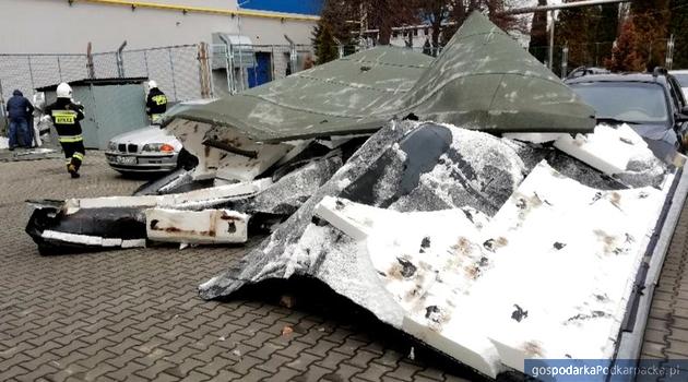 test Wichura na Podkarpaciu – prawie tysiąc interwencji strażaków