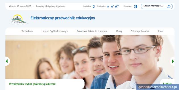 test Elektroniczny Przewodnik Edukacyjny Powiatu Jarosławskiego