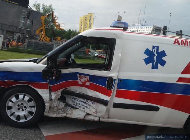 Wypadek karetki w Rzeszowie – 19 czerwca 2020