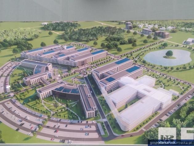 Fot. wizualizacja przyszłego Szpitala Uniwersyteckiego