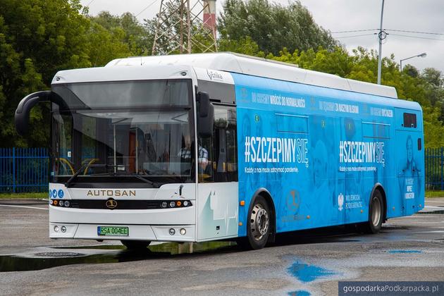 Szczepionkobus odwiedzi kolejne podkarpackie miejscowości