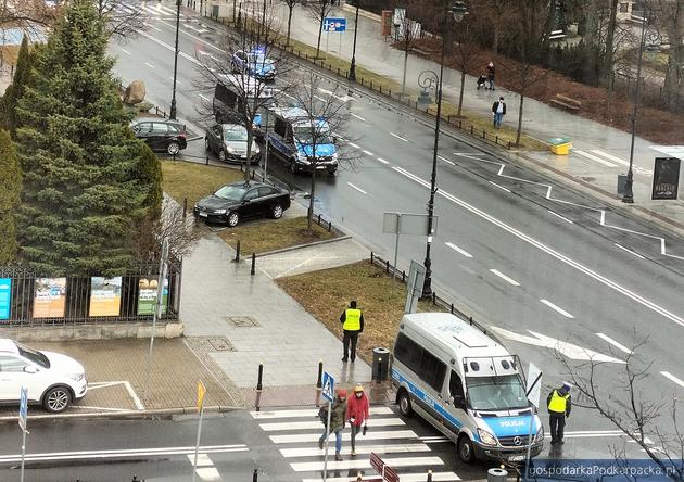 Manifestacja Agrounii w Warszawie