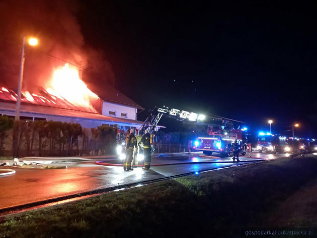 Pożar w Strażowie. Na szczęście nie było rannych