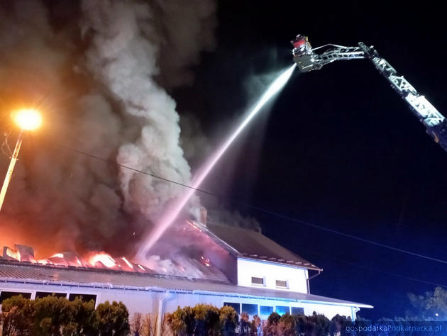 Pożar w Strażowie. Na szczęście nie było rannych
