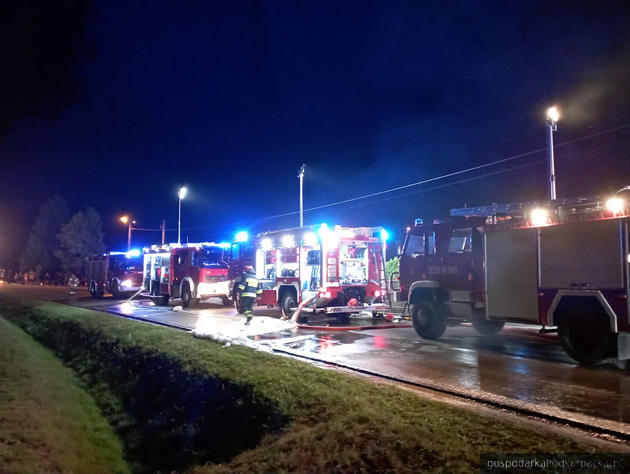 Pożar w Strażowie. Na szczęście nie było rannych