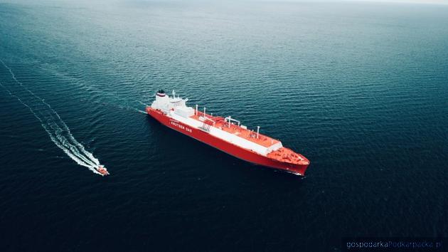 test Gazowiec „Grażyna Gęsicka” po raz pierwszy w Polsce