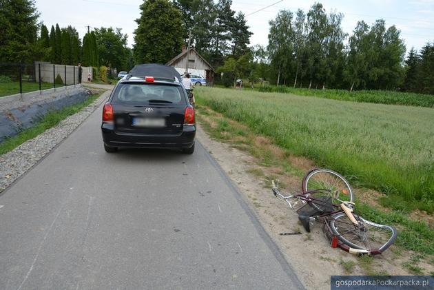 test Chłopczyk potrącony przez samochód