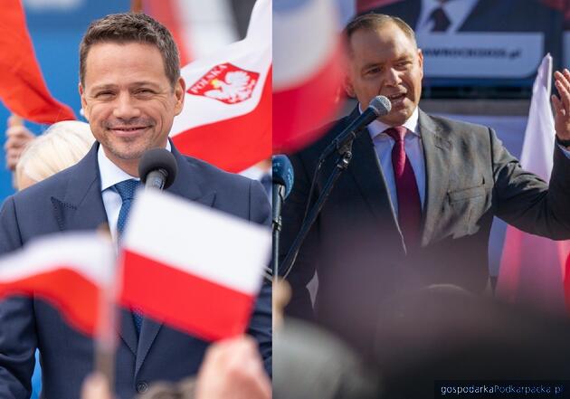 test Od lewej: Rafał Trzaskowski i Karol Nawrocki. Fot. Facebook
