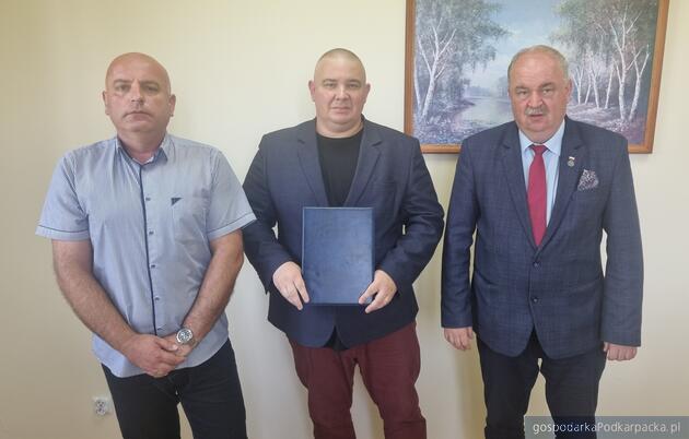 test Od lewej: Mariusz Kołodziej, Andrzej Paniw i Piotr Pilch