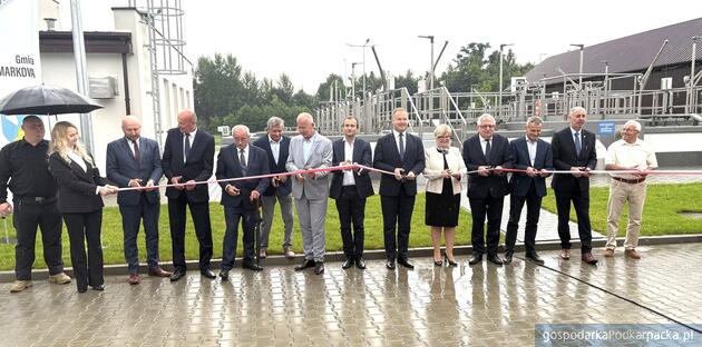 Nowoczesna oczyszczalnia ścieków w Markowej 