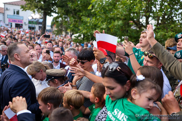 Prezydent Karol Nawrocki był w Kolbuszowej  