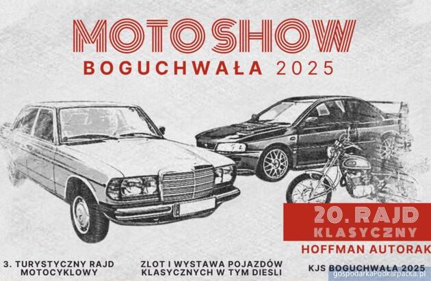 Moto Show Boguchwała 2025 – rajd i pokaz zabytkowych aut w Rzeszowie i Boguchwale