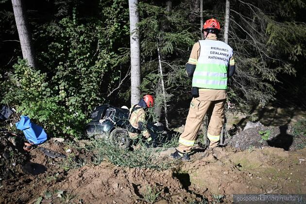 Strażackie manewry w powiecie strzyżowskim