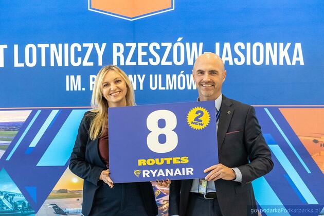 Zimowy rozkład lotów Ryanair z Rzeszowa. Będą loty do Edynburga