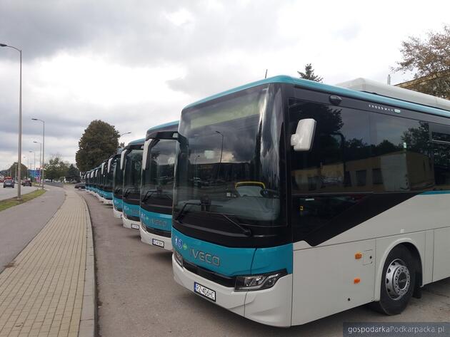 Nowe autobusy Iveco napędzane CNG dla PKS w Rzeszowie