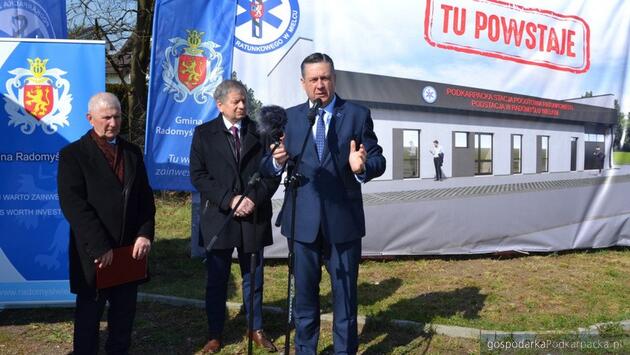 test Fot. ilustacyjne (podpisanie wstępnej umowy PSPR z samorządem w marcu 2024 r.)