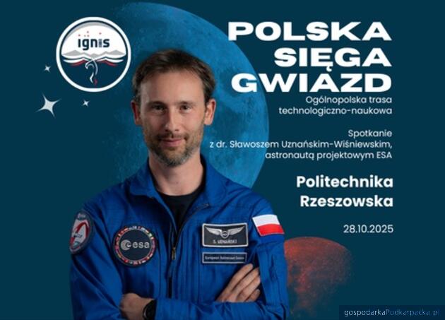 test Odwiedził Kosmos, zaglądnie i do Rzeszowa!
